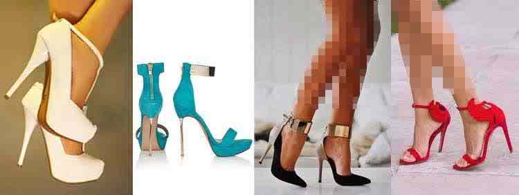 کفش مدل strap heel