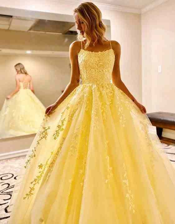 لباس عروس لیمویی