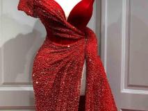 مدل لباس شب قرمز