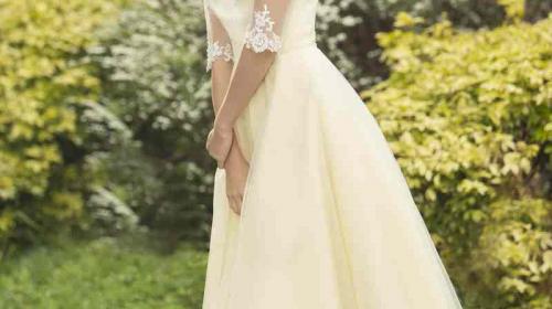 در انتخاب لباس عروس لیمویی به چه نکاتی باید توجه کنیم؟
