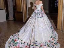 لباس عروس گل گلی