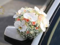 دسته گل عروس - از محصولات گالری گل نارین