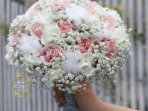 دسته گل عروس - گالری گل نارین در شرق تهران