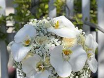 دسته گل عروس - طراحی توسط گلفروشی نارین