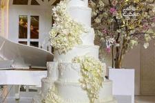 تصویر بند انگشتی کیک عروسی