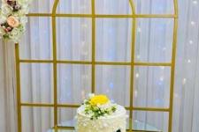 تصویر بند انگشتی جایگاه برش کیک در سالن عقد و دفتر ازدواج ملودی کرج