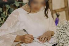 تصویر بند انگشتی ثبت عقد رسمی در سالن و ازدواج عقد آسمان کرج
