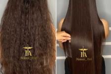 تصویر بند انگشتی ارائه خدمات زیبایی مو در آرایشگاه مائده عرب سعادت آباد