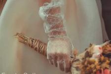 تصویر بند انگشتی دسته گل عروس استودیو عروس فرزین گالری