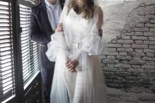 تصویر بند انگشتی مدل لباس عروس اورال