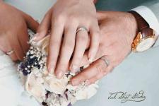 تصویر بند انگشتی عکس حلقه عروس و داماد و گل عروس