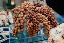 تصویر بند انگشتی اجزای سفره عقد در سالن عقد سور