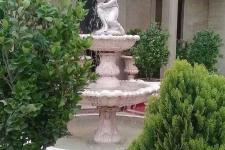 تصویر بند انگشتی آب نمای زیبا در تالار پذیرایی عمارت آریایی