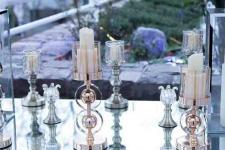 تصویر بند انگشتی شمع آرایی در تالار پذیرایی ایرانیان