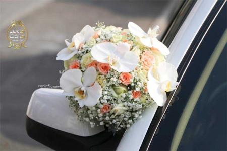 دسته گل عروس - از محصولات گالری گل نارین