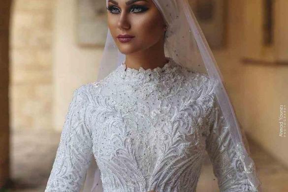 مدل عروس با حجاب